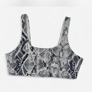 ALO Yoga Snakeskin Sports Bra